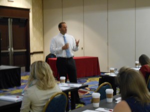 Matt Paladini presenting at PDTA