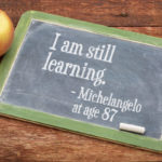 Still Learning Michelangelo quote